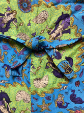 Load image into Gallery viewer, Body Glove Romper Womens Medium Green Blue Mermaidcore Seashellcore Oceanic Lady