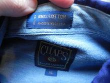 Load image into Gallery viewer, Chaps Ralph Lauren Shirt Adult Extra Large Button Up Long Sleeve Casual Men