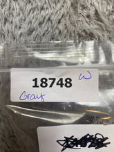 Load image into Gallery viewer, Cocomo Shirt Womens 2X Gray Plaid Lace Trim Boho Spandex Contrast Plus Ladies