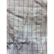 Load image into Gallery viewer, Brooks Brothers Shirt Mens Large Plaid Button Down Teal Purple Preppy Academia