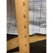 Load image into Gallery viewer, Brooks Brothers Shirt Mens Large Plaid Button Down Teal Purple Preppy Academia