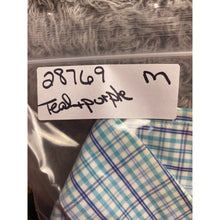 Load image into Gallery viewer, Brooks Brothers Shirt Mens Large Plaid Button Down Teal Purple Preppy Academia