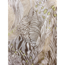 Load image into Gallery viewer, Bob Mackie Shirt Womens 10 Silk Ruffle Blouse Floral Art to Wear Bloomcore