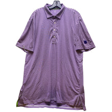 Load image into Gallery viewer, RLX Ralph Lauren Polo Shirt Mens Large Golf Striped Purple Performance Athletic