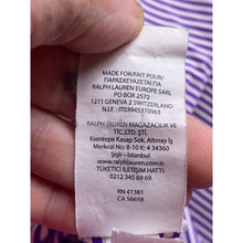 Load image into Gallery viewer, RLX Ralph Lauren Polo Shirt Mens Large Golf Striped Purple Performance Athletic