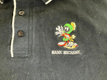 Load image into Gallery viewer, VTG Marvin The Martian Shirt Adult Medium Warner Bros Polo Looney Tunes Mens