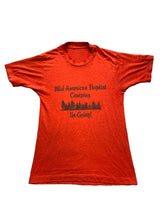 Load image into Gallery viewer, American Baptist Camping Shirt Youth Large Red Single Stitch Christian Boys