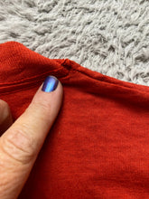 Load image into Gallery viewer, American Baptist Camping Shirt Youth Large Red Single Stitch Christian Boys