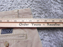 Load image into Gallery viewer, Nautica Shorts Adult 32W Pleated Outdoor Casual Golf Chino 8 Inseam Khaki Mens