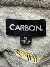 Load image into Gallery viewer, Carbon Sweatshirt Adult Medium Japanese Art Tiger Skull Hoodie Embroidery Mens