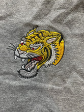 Load image into Gallery viewer, Carbon Sweatshirt Adult Medium Japanese Art Tiger Skull Hoodie Embroidery Mens