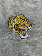 Load image into Gallery viewer, Carbon Sweatshirt Adult Medium Japanese Art Tiger Skull Hoodie Embroidery Mens