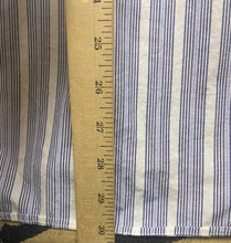 Load image into Gallery viewer, Armani Exchange Shirt Adult Large Blue Striped Button Up Casual Pocket A/X Mens