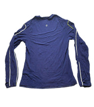 Load image into Gallery viewer, Lululemon Shirt Adult Small Navy Thumbhole Athletic Running Activewear Mens