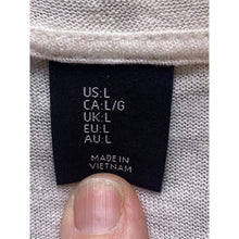 Load image into Gallery viewer, Tahari Cardigan Womens Large White Linen Open Front Hooded Beachy Costal Coverup