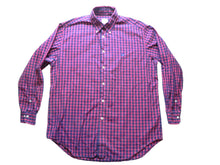 Load image into Gallery viewer, Brooks Brothers Shirt Adult Medium Long Sleeve Regular Fit Plaid 346 Polo Mens