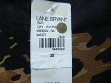 Load image into Gallery viewer, Lane Bryant Shirt Womens 28 Animal Print Leopard Sleeveless Tank Blouse Plus NWT