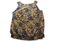 Load image into Gallery viewer, Lane Bryant Shirt Womens 28 Animal Print Leopard Sleeveless Tank Blouse Plus NWT