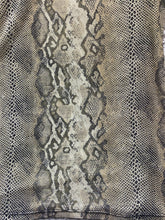 Load image into Gallery viewer, AFRM Shirt Womens Large Snakes Skin Animal Print Spandex Stretch Pullover Ladies
