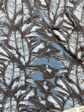 Load image into Gallery viewer, Wildfang Shirt Womens 1X Button Up Teal Navy Boho Tropical Rayon Plus Ladies