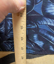 Load image into Gallery viewer, Wildfang Shirt Womens 1X Button Up Teal Navy Boho Tropical Rayon Plus Ladies