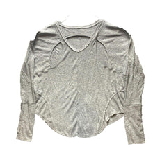 Load image into Gallery viewer, Free People Shirt Womens Small Oversized Thermal Racerback Thumbhole Viscose
