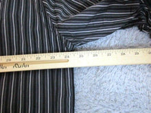 Load image into Gallery viewer, Structure Shirt Adult Extra Large Striped Woven Long Sleeve Button Up Mens