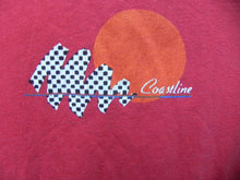 Load image into Gallery viewer, VTG  Shirt Adult Medium Coastline Racing Sunset Single Stitch Sportswear 80s Men