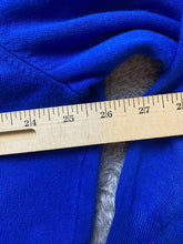 Load image into Gallery viewer, Ashley Stewart Sweater Womens 26 Blue Rayon Nylon Cropped Cardigan Zip Up Plus