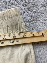 Load image into Gallery viewer, Torrid Pants Womens 3 (45x20) Beige Wide Cropped Capri Linen Rayon Spandex Lady