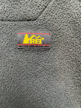 Load image into Gallery viewer, REI Jacket Adult Extra Large Black Full Zip Fleece Outdoor Gear Mock Neck Mens