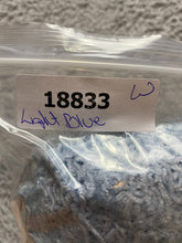 Load image into Gallery viewer, Anthropologie Altar'D State Sweater Womens Medium Light Blue Fuzzy Cropped Boho