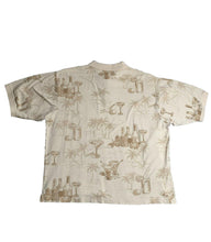 Load image into Gallery viewer, The Skins Game Shirt Adult Extra Large Beige AOP Cocktails Hawaiian Aloha Mens