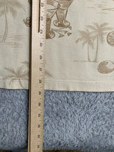 Load image into Gallery viewer, The Skins Game Shirt Adult Extra Large Beige AOP Cocktails Hawaiian Aloha Mens