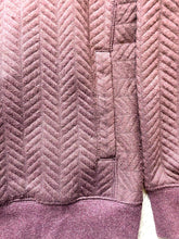 Load image into Gallery viewer, Prana Sweater Womens Medium Maroon Quilted Silverspring Oversized Pullover Lady