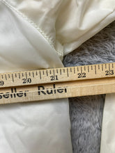 Load image into Gallery viewer, Outbrook Jacket Womens Medium Ivory Snaps Nylon Windbreaker Outdoor Ladies