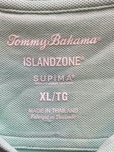 Load image into Gallery viewer, Tommy Bahama Shirt Adult Extra Large Mint Green Polo Performance Golf Preppy Men
