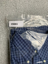 Load image into Gallery viewer, Brooks Brothers 1818 Shirt Adult Extra Large Blue Regent Button Up Flannel Mens