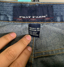 Load image into Gallery viewer, Phat Farm Jeans Adult 40x33 Blue Straight Leg Hip Hop Skater Baggy Denim Mens