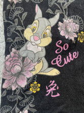 Load image into Gallery viewer, Bambi Thumper Bunny Shirt Youth Medium So Cute Flower Sleepwear Disney Girls