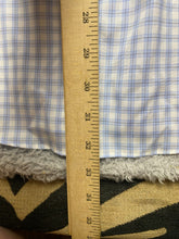 Load image into Gallery viewer, Eddie Bauer Shirt Adult 2XL Light Blue White Plaid Button Up Casual USA Mens