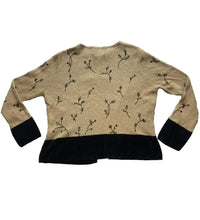 Load image into Gallery viewer, J Marco Galleries Sweater Womens Small Open Front Cardigan Ramie Oversized Rayon