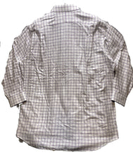 Load image into Gallery viewer, Paul Fredrick Shirt Adult 18-35 (4X) Purple Button Up Cuffs Contrast Dress Mens