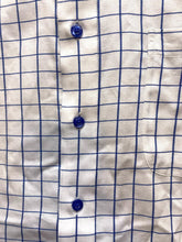 Load image into Gallery viewer, Paul Fredrick Shirt Adult 18-35 (4X) Button Up Flip Cuffs Contrast Dress Mens