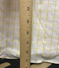 Load image into Gallery viewer, Paul Fredrick Shirt Adult 18-35 (4X) Yellow Button Up Cuffs Contrast Dress Mens