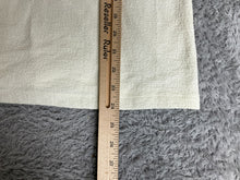 Load image into Gallery viewer, Garnet Hill Shirt Womens Large Off White Oversized Linen Blend V-Neck Blouse