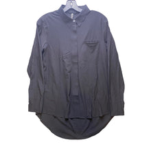 Load image into Gallery viewer, Athleta Shirt Womens Small Black Button Down Tunic Long Sleeve Athleisure