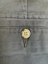 Load image into Gallery viewer, LL Bean Jeans Womens 8 (29x26) Petite Black Denim Straight Pleated Trouser Chino
