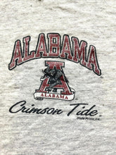 Load image into Gallery viewer, VTG Alabama Crimson Tide Shirt Adult Extra Large Gray NCAA Sportswear 80s Mens
