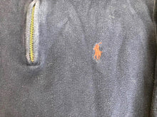 Load image into Gallery viewer, Polo Ralph Lauren Sweater Adult Small Navy 1/4 Zip Mock Neck Red Pony Mens